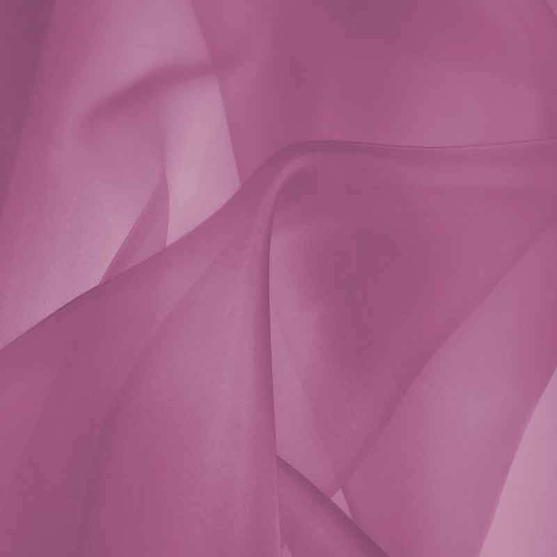 Silk Organza – Wild Rose Fabric by the Yard