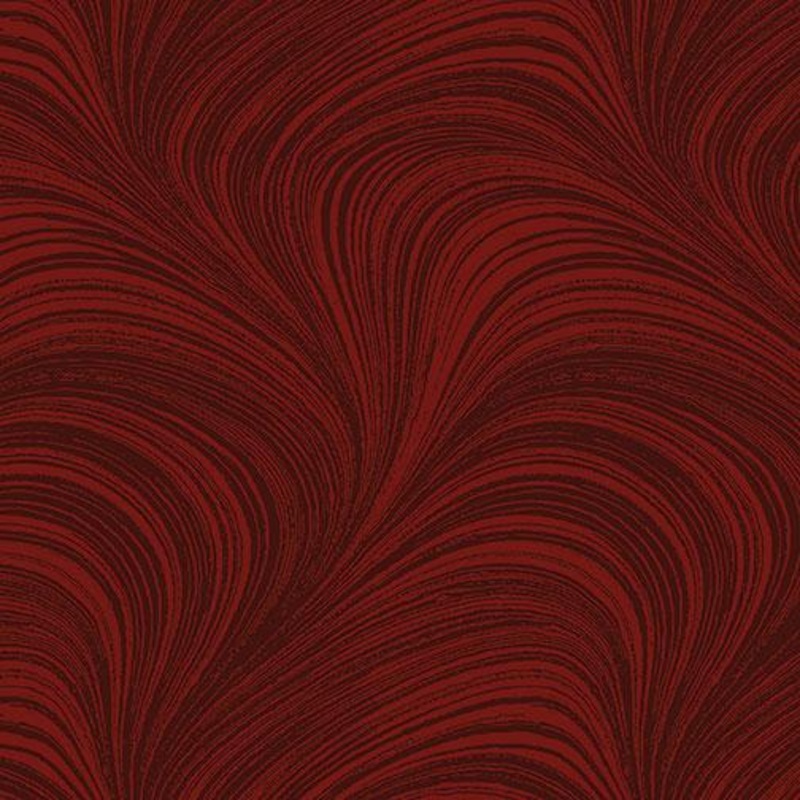 Wave Texture – 2966-19 – Dark Red
