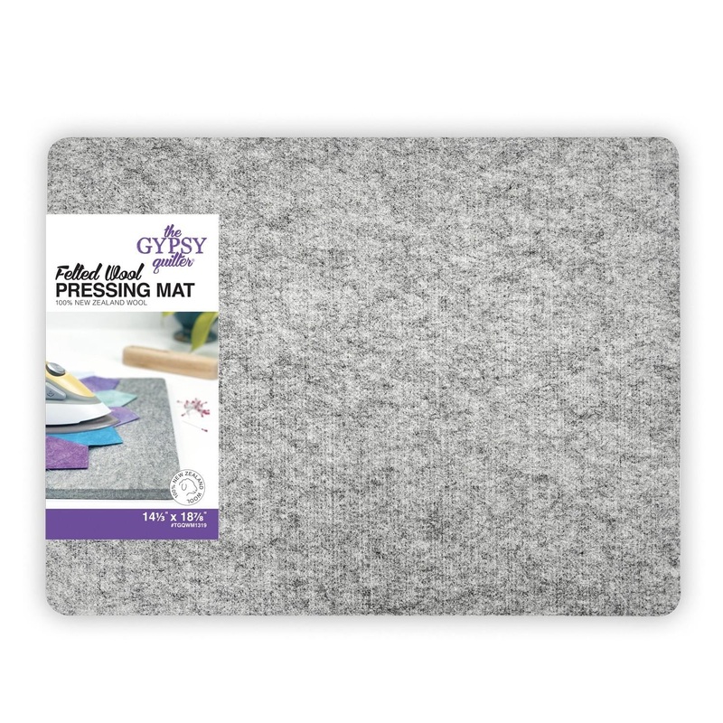 Gypsy Quilter Wool Pressing Mat – 14″ x 18″