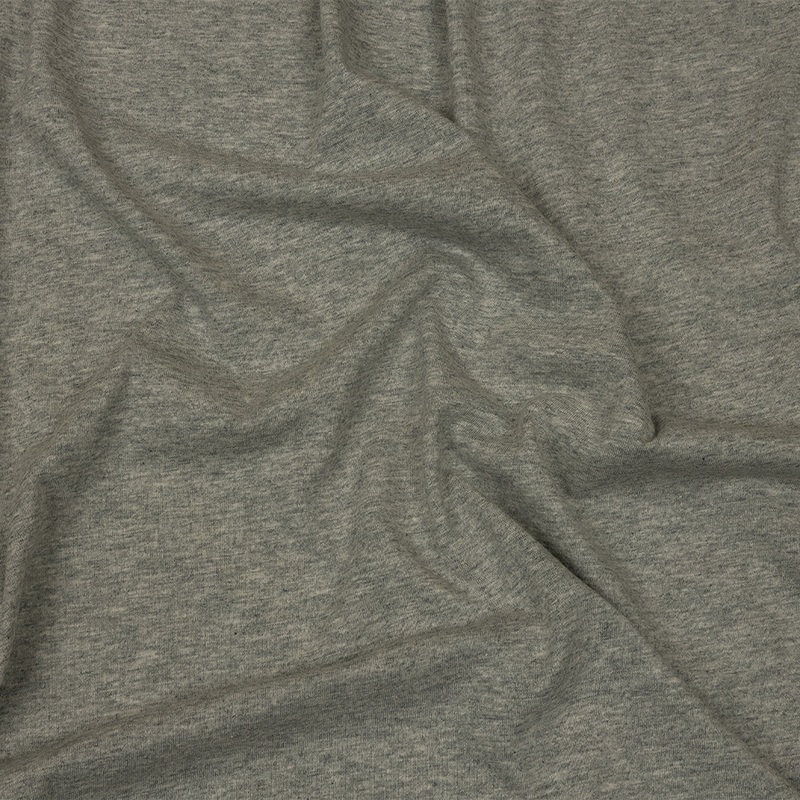 Heathered Gray Cotton Jersey