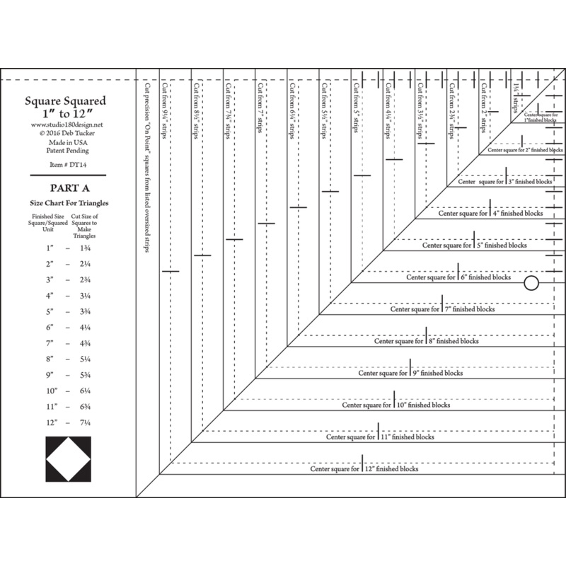Large Square Squared Ruler by Studio 180