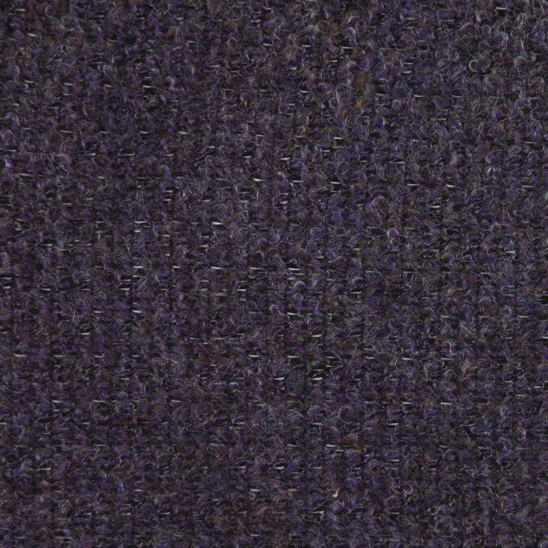 Nightshade, Black Onyx and Deep Well Boucled Wool Knit