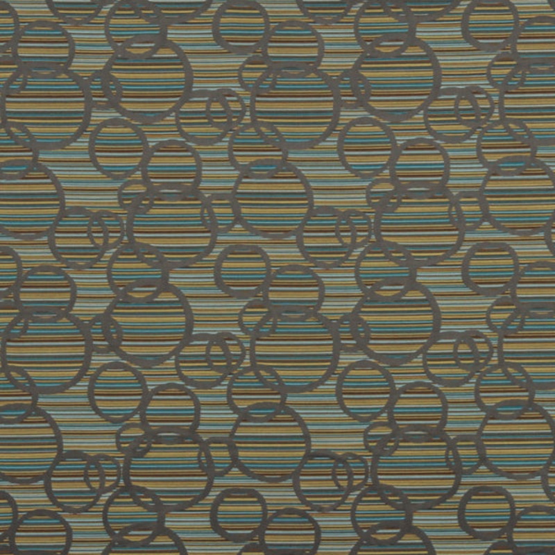Remnant of Robert Allen Swiss Range Aquatic Upholstery Fabric Order Product 1
