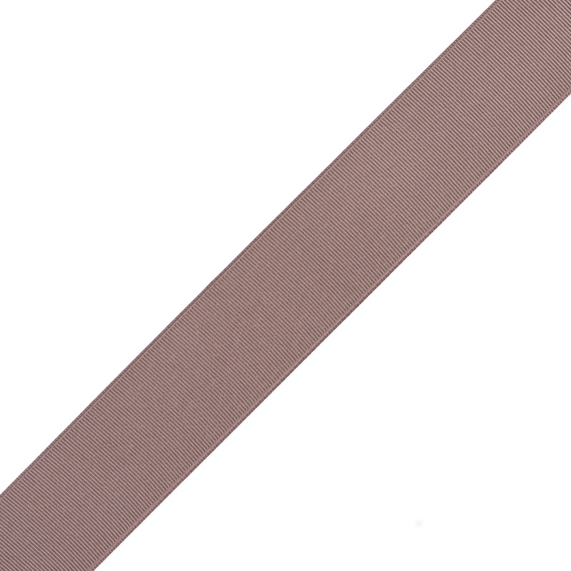 Taupe Grosgrain Ribbon