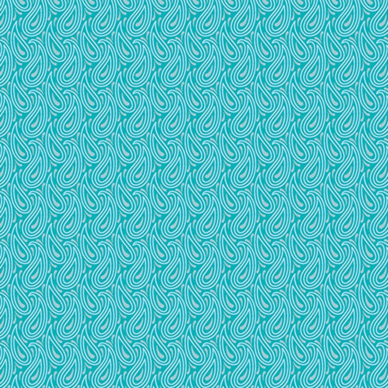 Transparency Watercolors 17113-24 Paisley Turquoise
