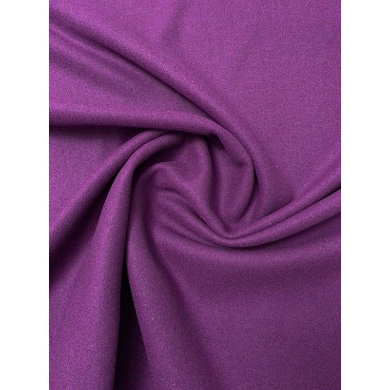 Wool Blend Coating – Purple Fabric by the Yard