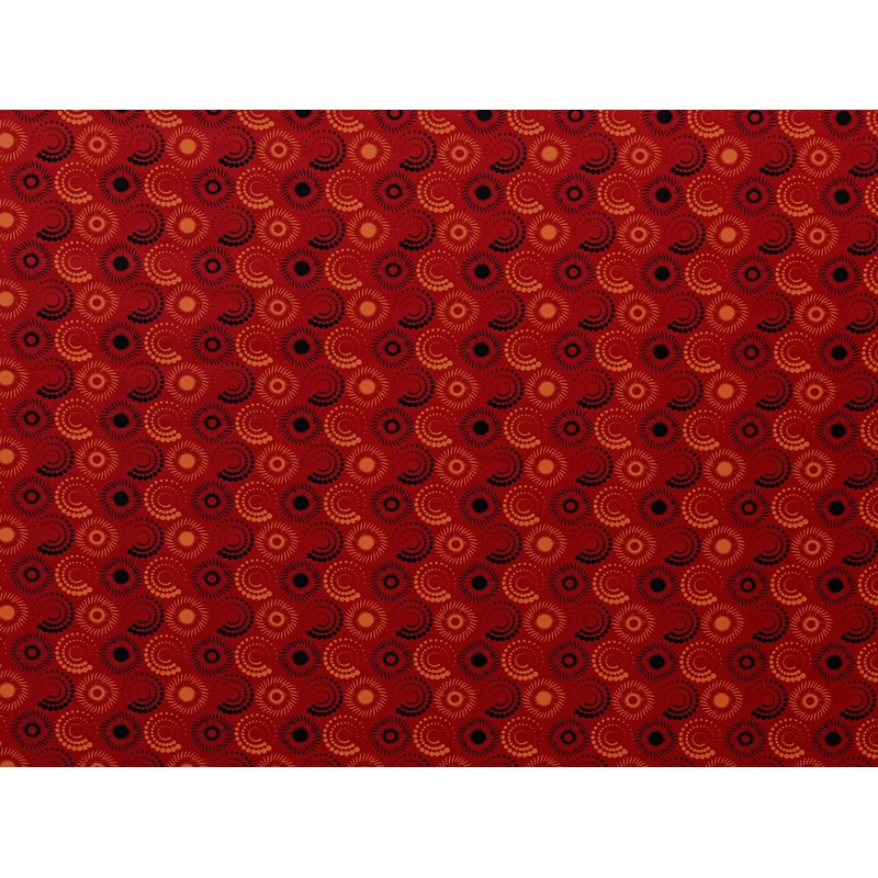 150cm Printed Ethnic Satin DR2370-11 DR2370-11