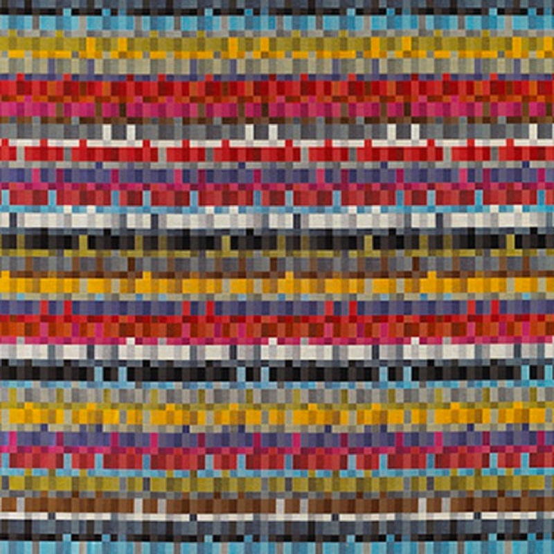 Momentum Interim Elation Digital Geometric Multi Colored Upholstery Fabric Order Product