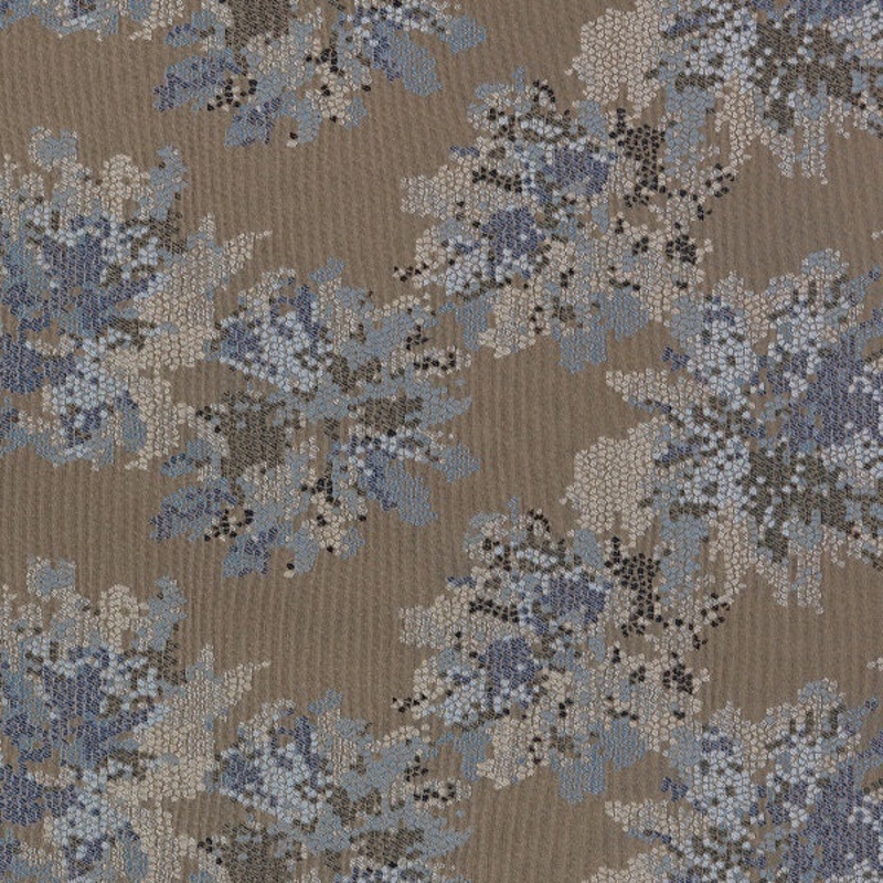 Remnant of HBF Digital Bloom Hydrangea Gray Upholstery Fabric Order Product 1