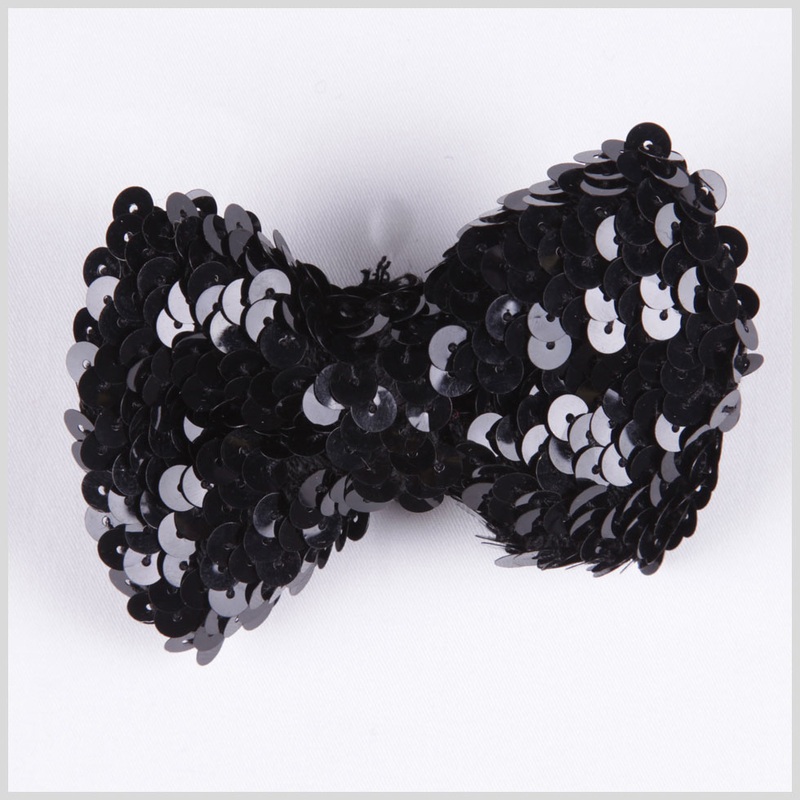 Sequin Bow Brooch