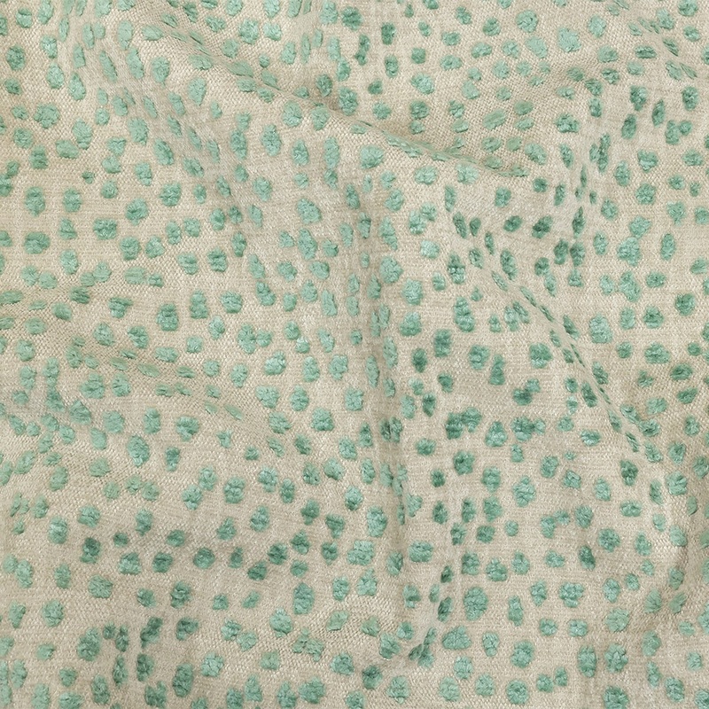 Splash Raised Spots Acrylic Chenille Woven