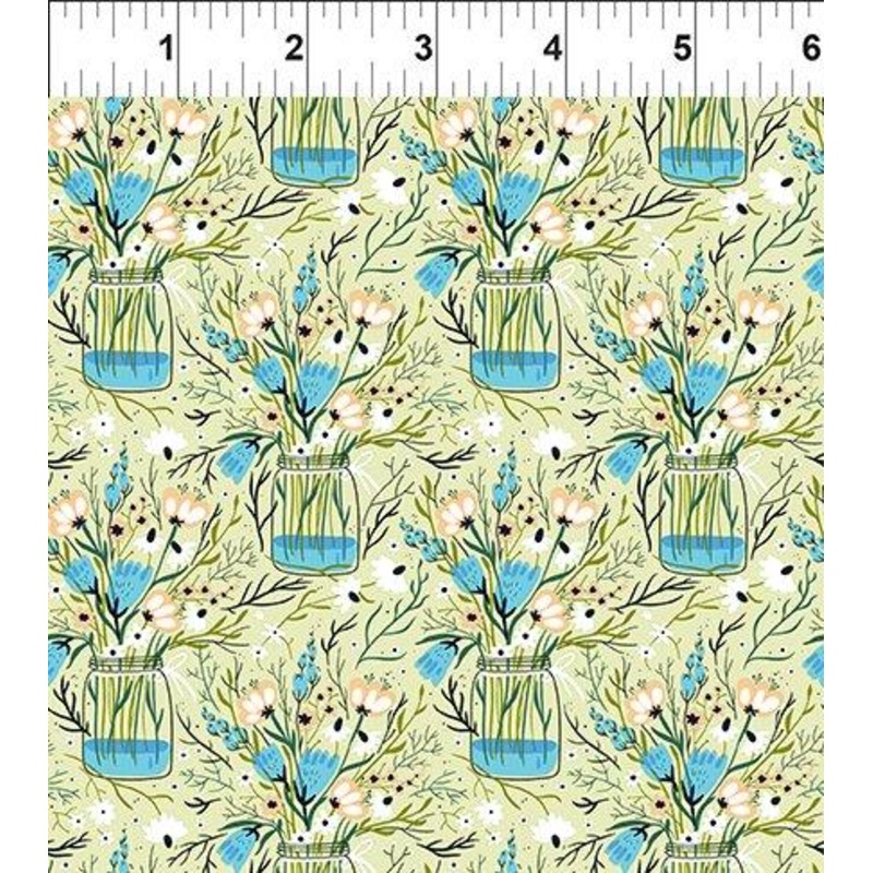 Whimsy 3WMS-1 – Floral with water jars