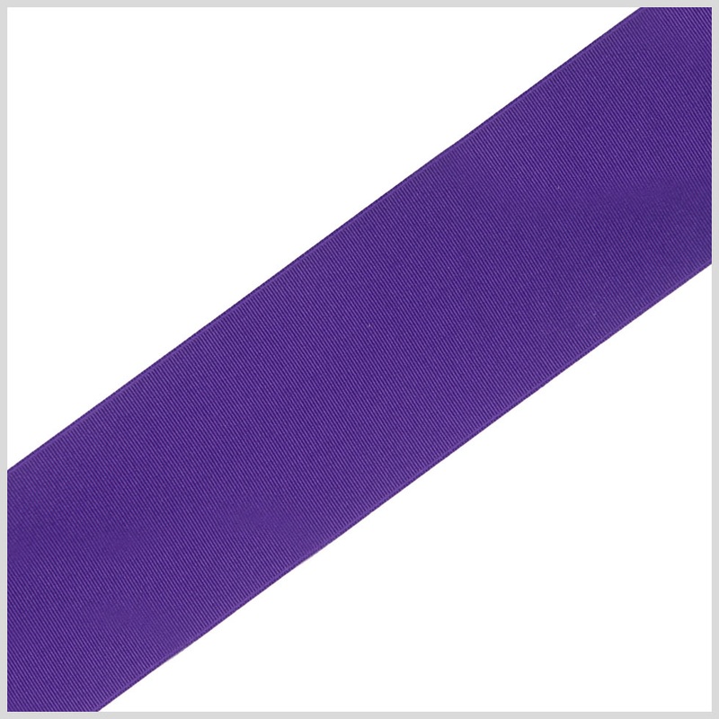 1/4″ Deep Purple Solid Grosgrain Ribbon
