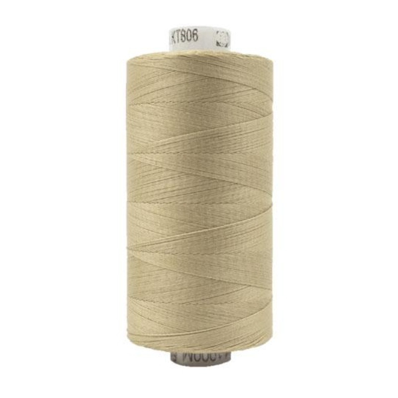 50wt – Konfetti – Dark Ecru KT806 – Wonderfil Cotton Thread – 1000m/1094yds