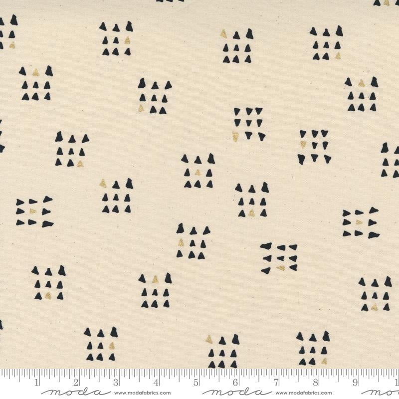 CLEARANCE – Sew Happy Canvas –  1753 15CVM Moda Metallic