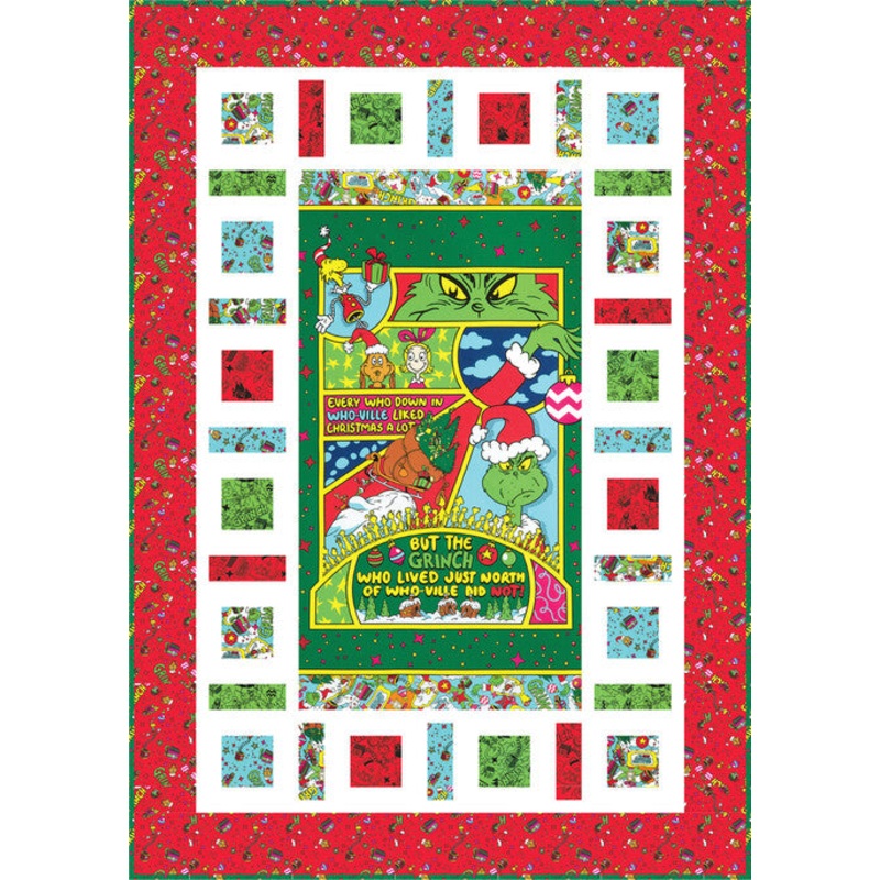 How The Grinch Stole Christmas Quilt Kit