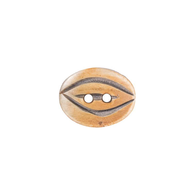Oval Horn Button – 32L/20mm