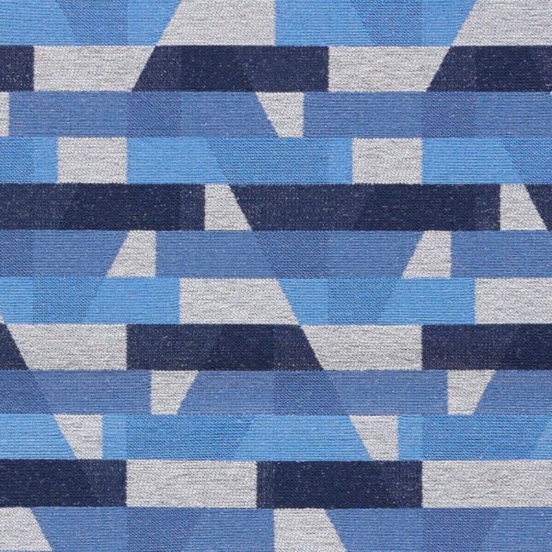 Remnant of Arc-Com Traverse Periwinkle Upholstery Fabric Order Product 1
