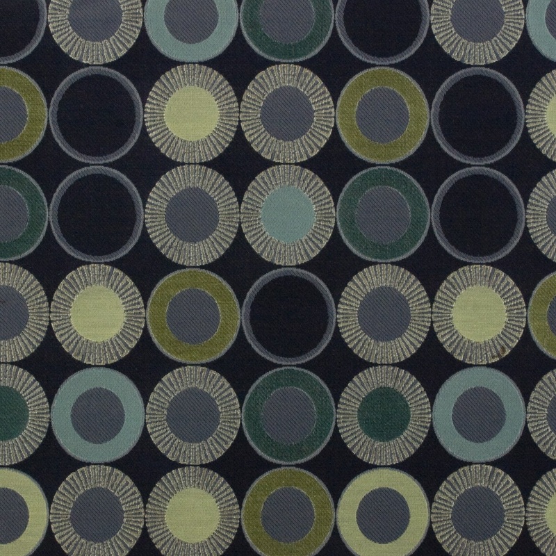 Remnant of Arc-Com Yoyo Sapphire Upholstery Fabric Order Product 1