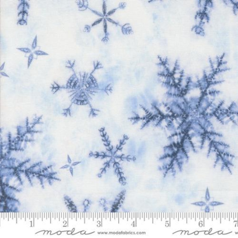 Winter Chill  –  548100-14 Frost – Snowflakes Winter Shibori