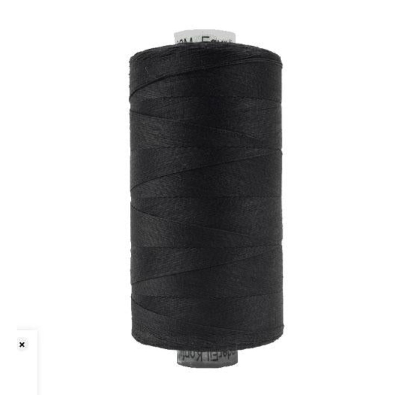 50wt – Konfetti – Black KT200 – Wonderfil Cotton Thread – 1000m/1094yds