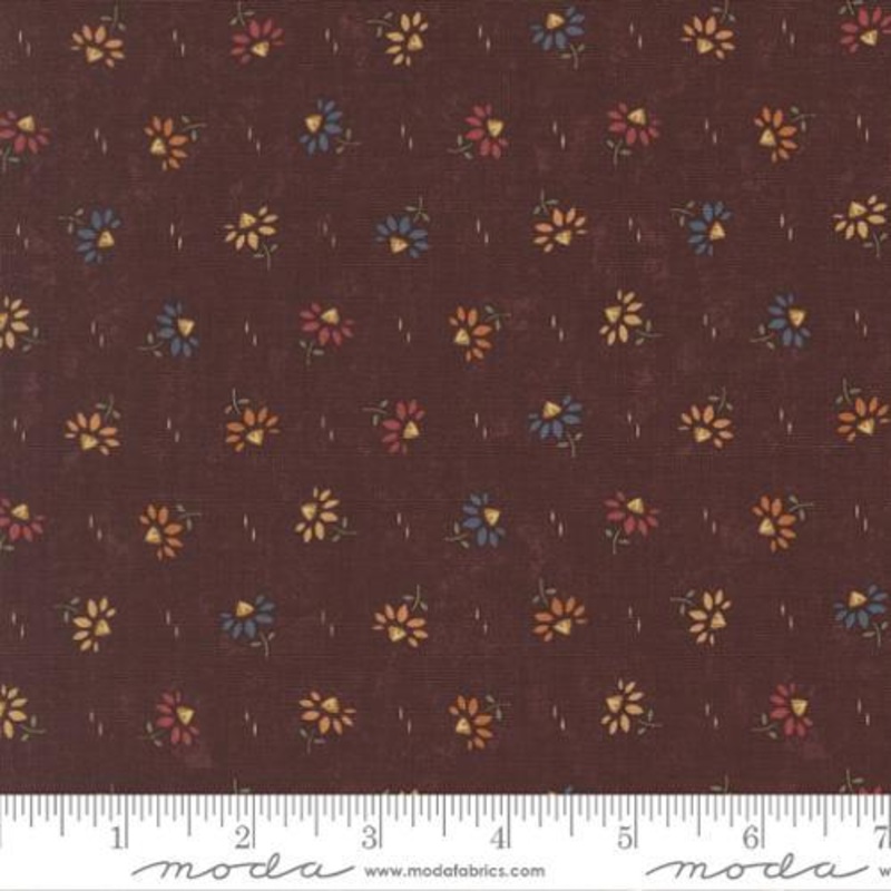 Wheatland Mulberry  –  59793-16 Coneflowers Small Floral Purple