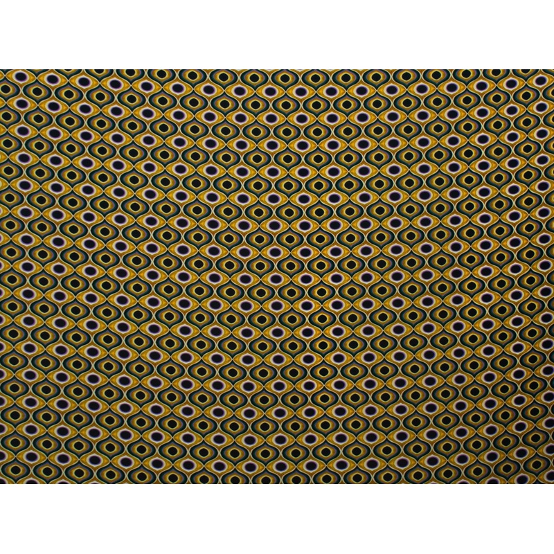 144cm Printed Moss Crepe DR1818-17 DR1818-17