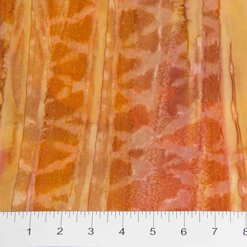 Brush Strokes Batiks Rust – (1)