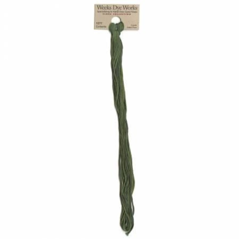 Collards – Embroidery Floss – Weeks Dye Works – 6 Strand