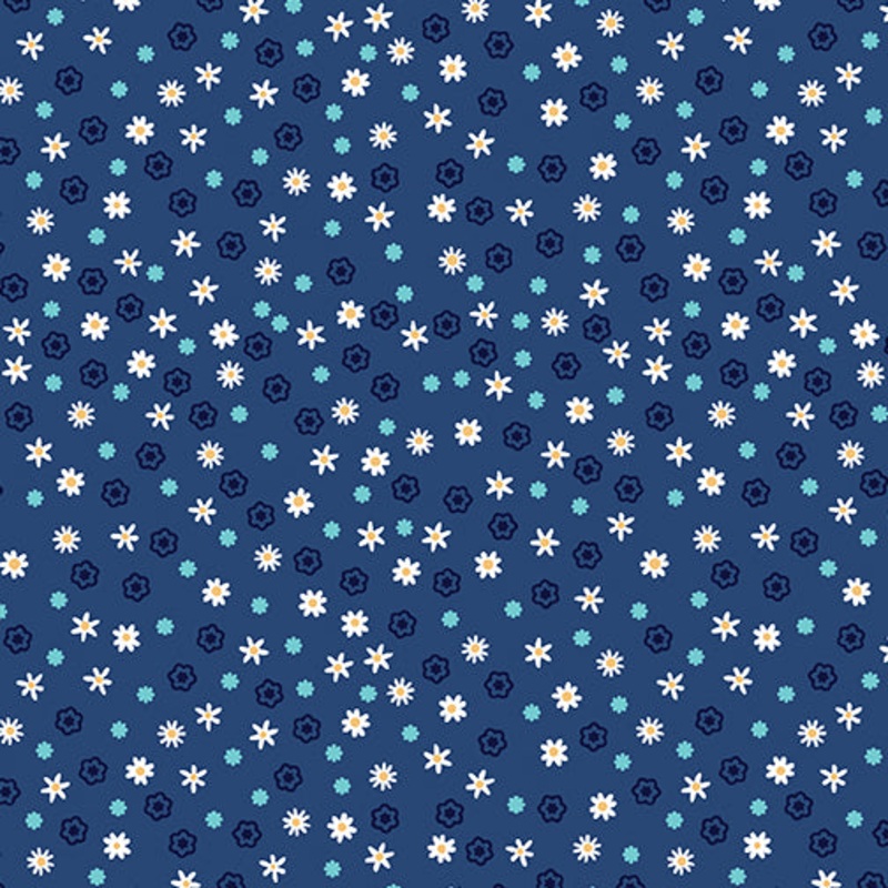 Gathering Wildflowers Indigo