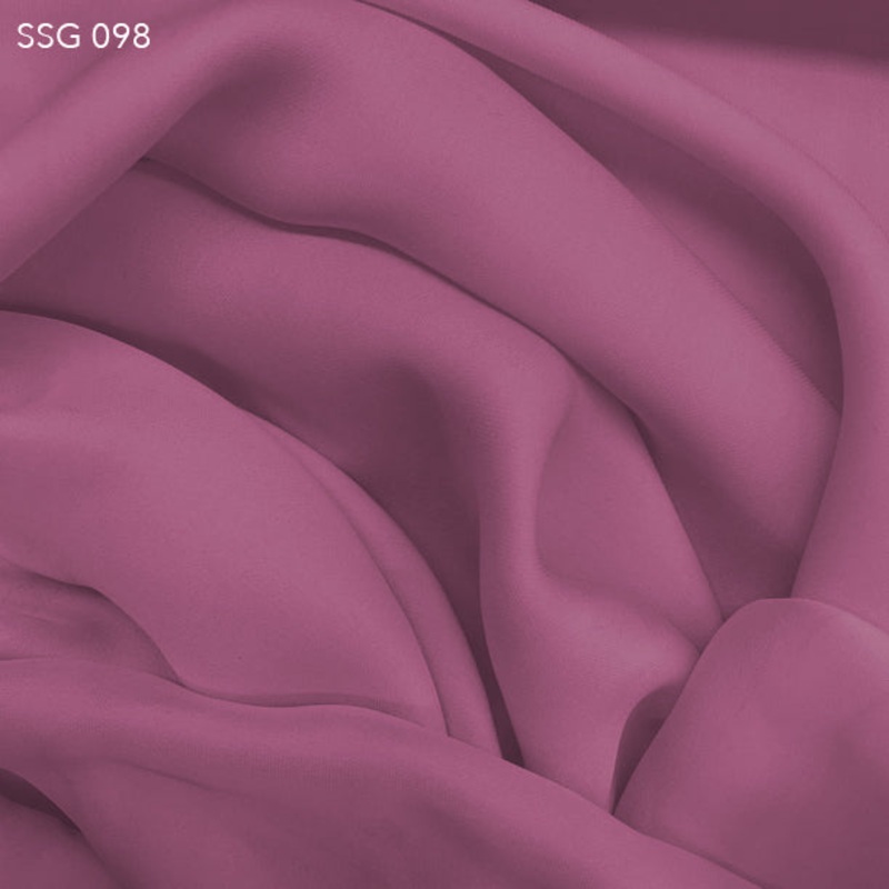 Silk Georgette – Wild Rose Fabric by the Yard