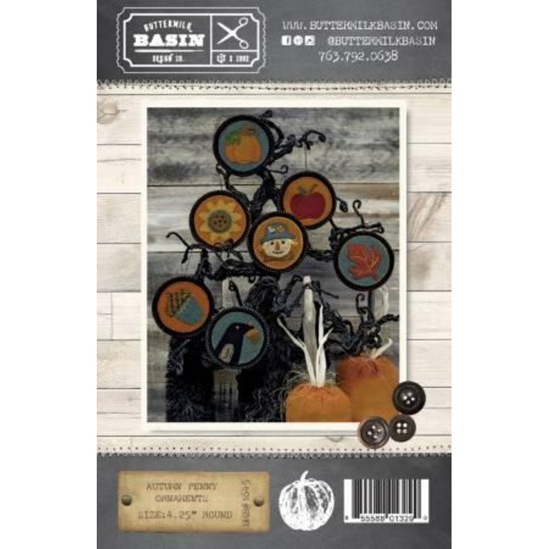 CLEARANCE Autumn Penny Ornaments Pattern