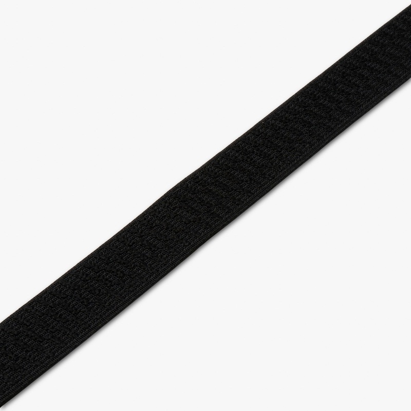 Elastic Non Curl 25mm Black Per Meter