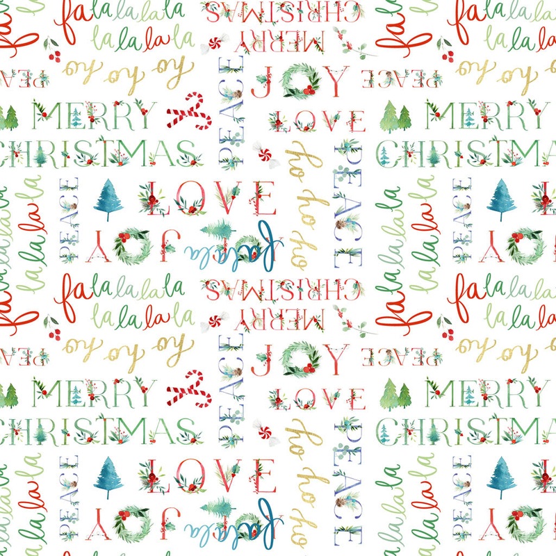 Santa Paws / Words in White