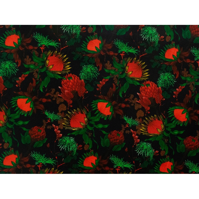 150cm 100% Printed Cotton Canvas Curtaining CU1297-42 CU1297-42