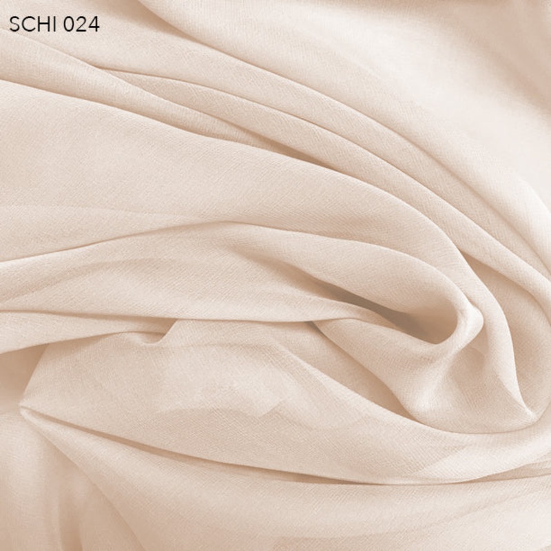 Silk Chiffon – Petal Pink Fabric by the Yard