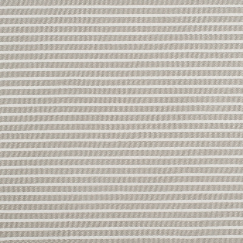 Spanish Beige/White Striped Polyester Blended Woven