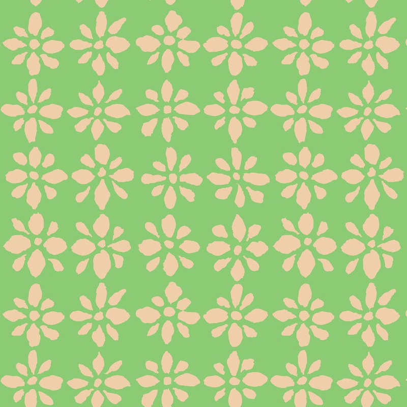 August 2024 / Snow Flower in Green