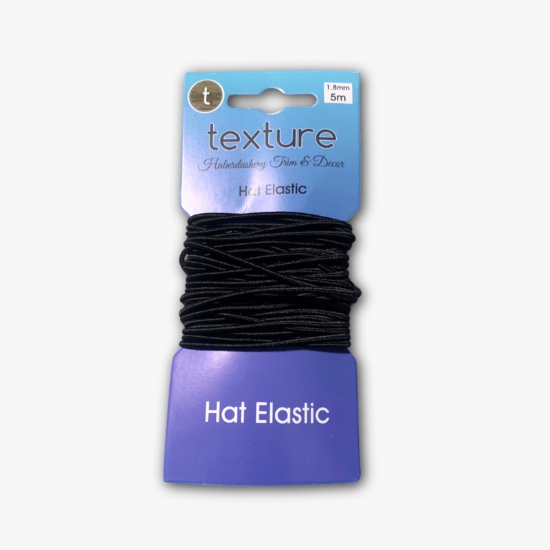 Hat Elastic (5met) – Black