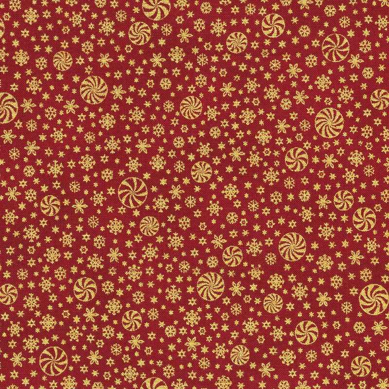 Holiday Flourish: Peppermint Twist / Cranberry