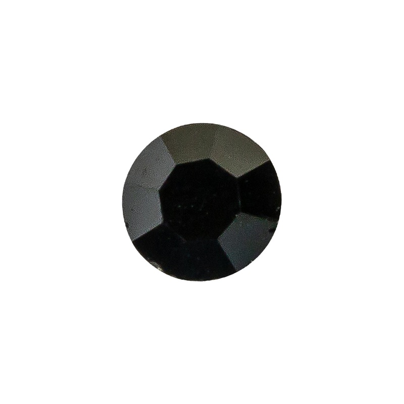 Vintage Jet Hematite Hotfix Rhinestones