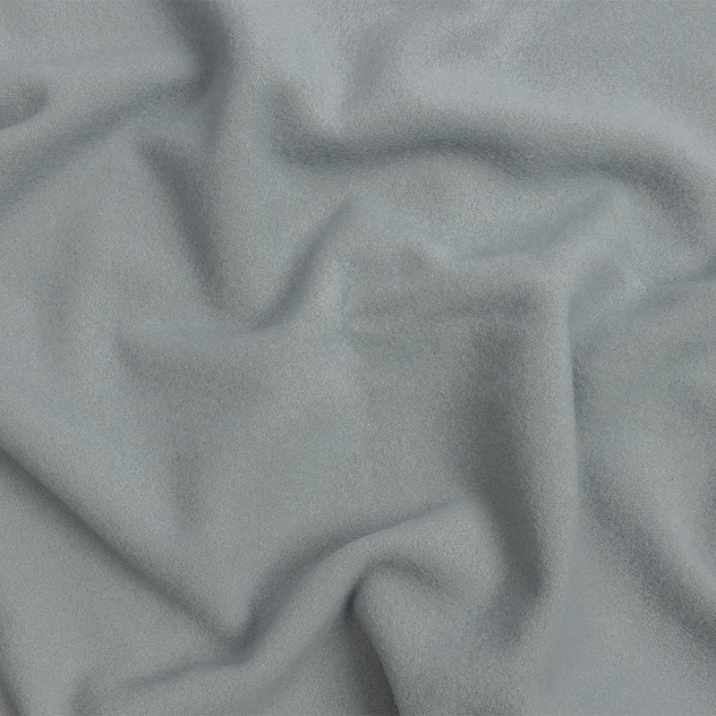 Wool and Cashmere Coating Made in Italy – Glacier Gray – Alberini Collection