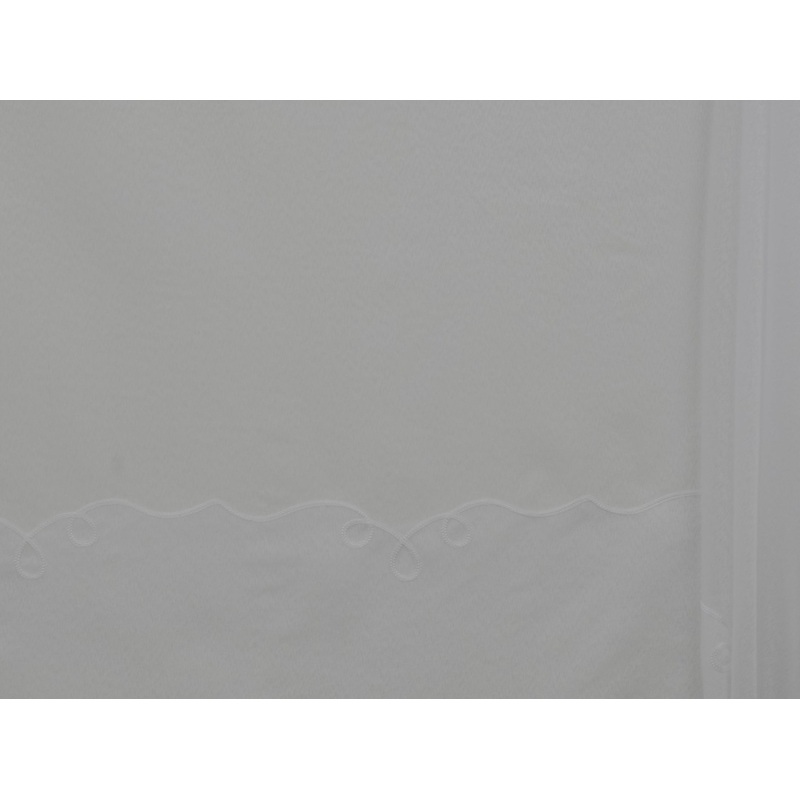 270cm Frosted Voile With Scalloped VS067-1 VS067-1