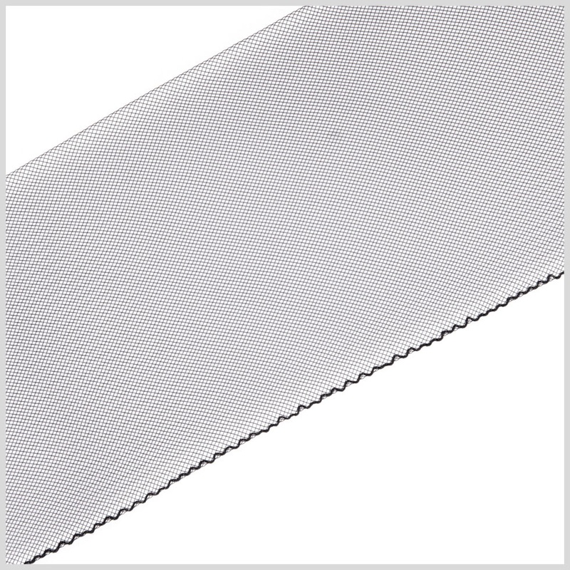 4″ Black Soft Horsehair