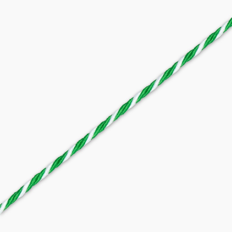 Blazer Cord – Emerald/White Twist