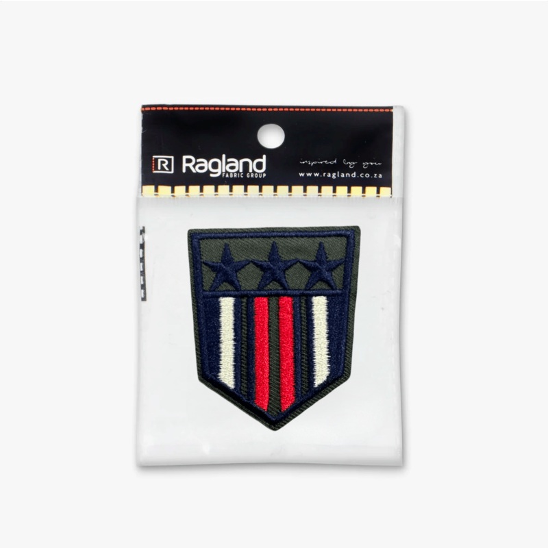 Motif Iron On Badge – ARMY RED STARS