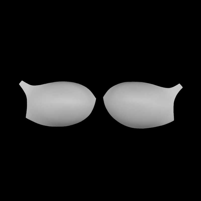 White Bra Cup with a Strap Size 32B