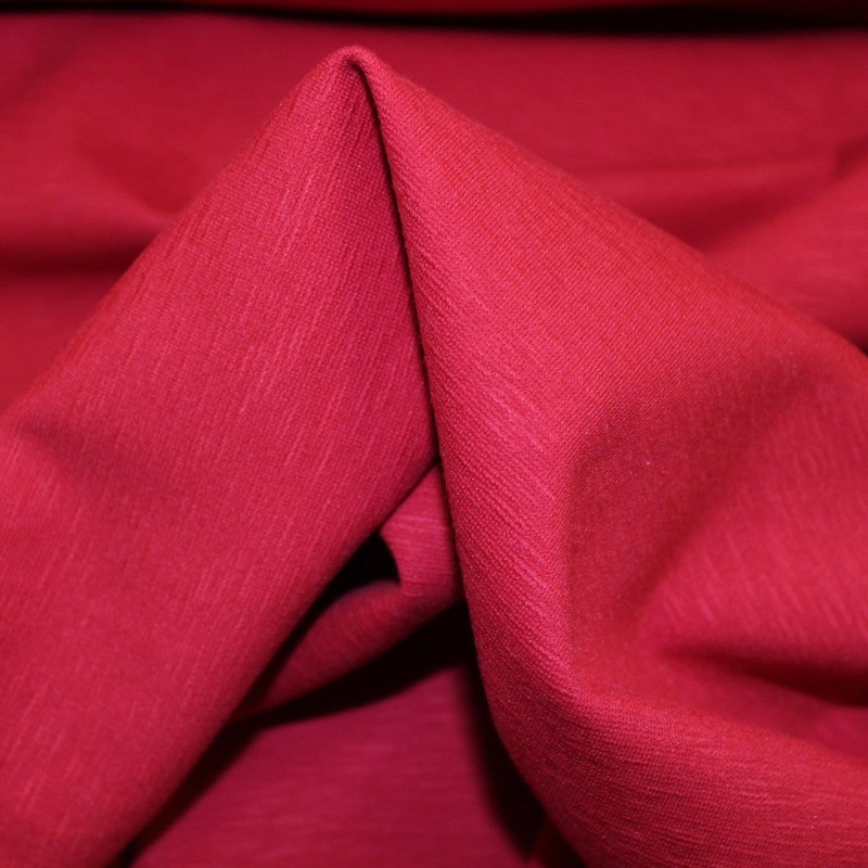 Wool Knit Blend – Red Fabric by the Yard