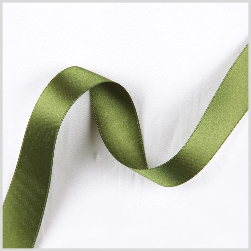 1.5″ Green Double Face French Satin Ribbon
