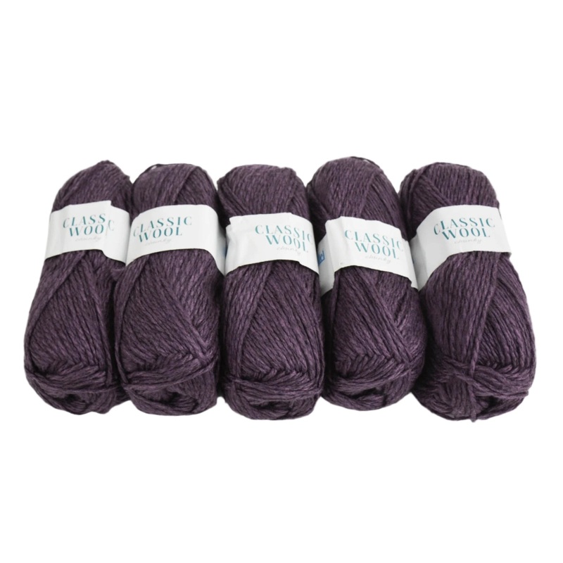 100G 5Pc Classic Wool Chunky Regal 1000000376401